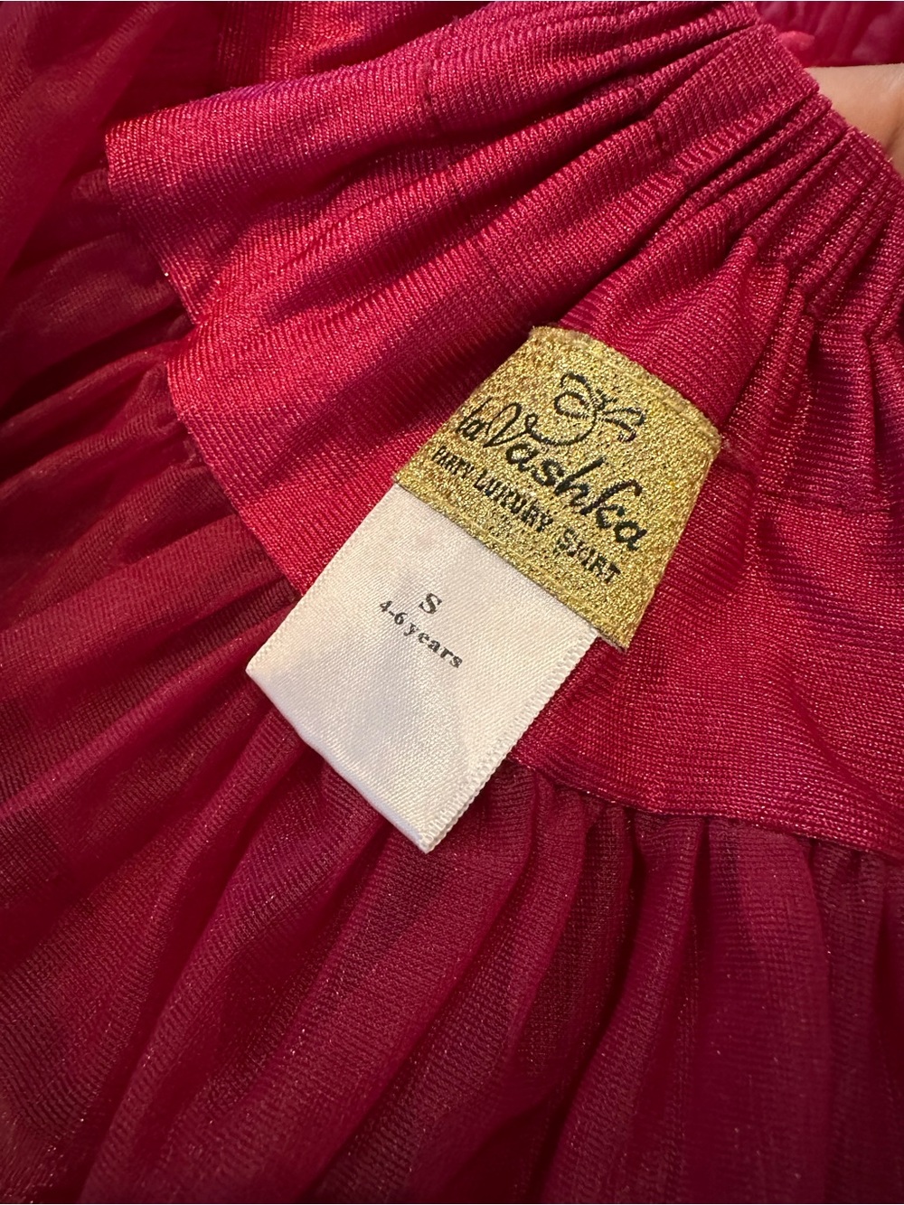 Raspberry Ruffle Pettiskirt / Tutu - Picture 4 of 5